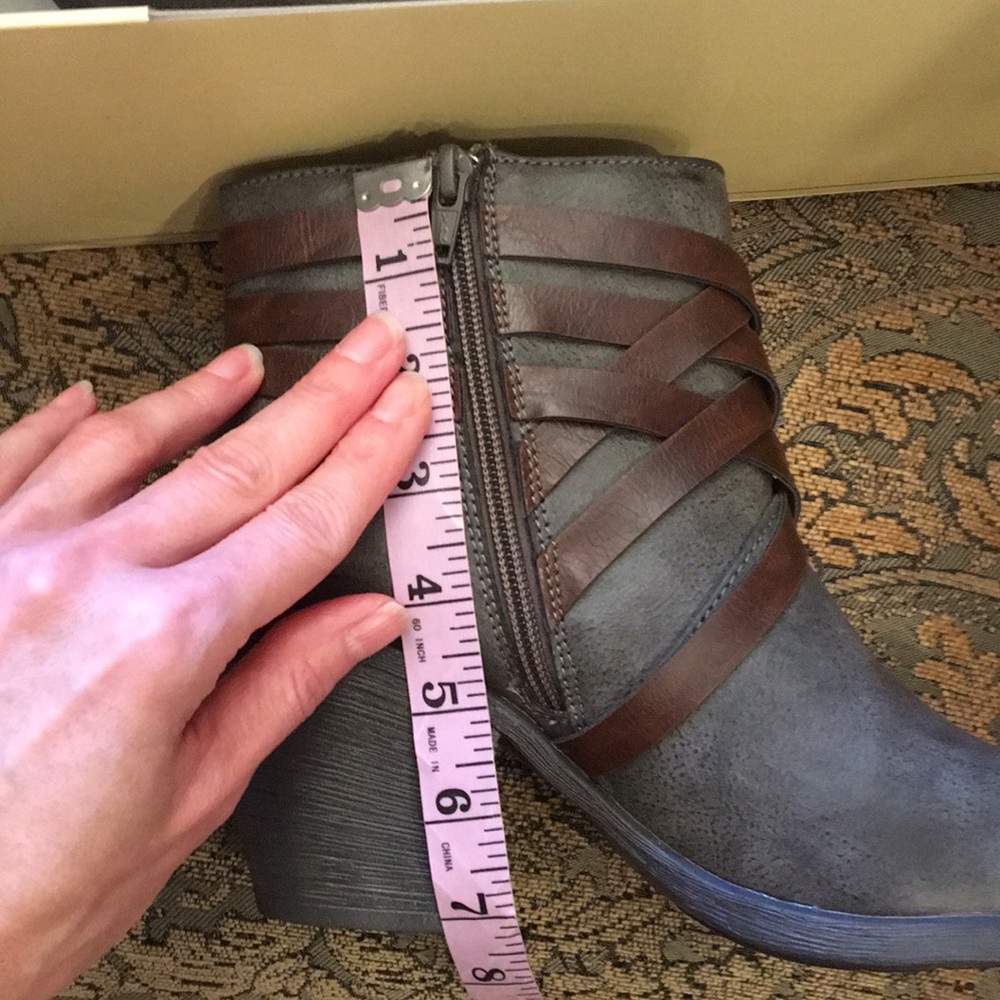 Eurosoft Faux Leather Gray Boots 9 - Picture 11 of 16